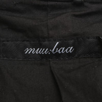 Muubaa Leather jacket in black