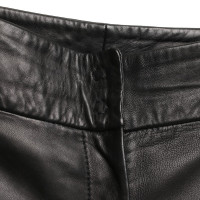 Dolce & Gabbana Leather pants in black