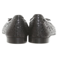 Chanel Slippers/Ballerinas Leather in Black