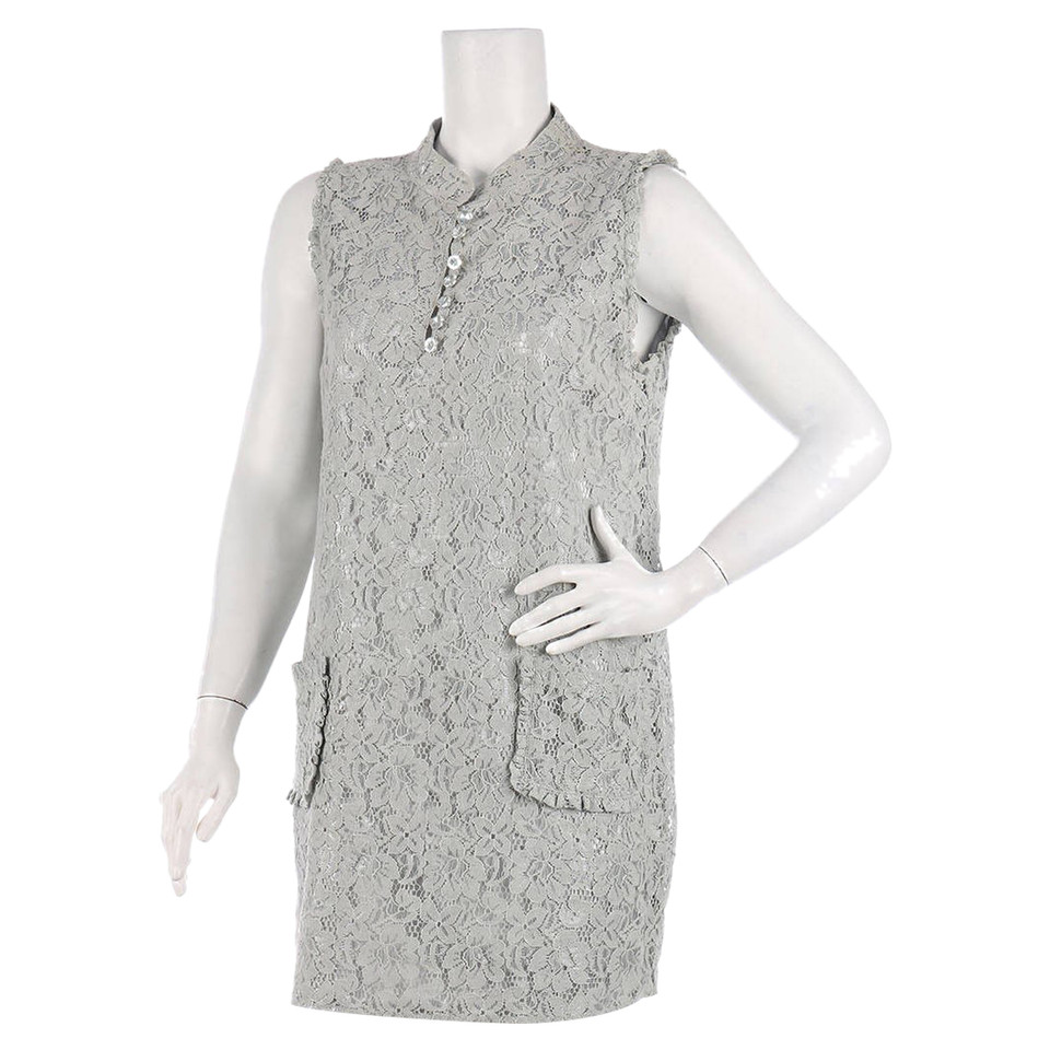 Bcbg Max Azria Dress Cotton in Grey