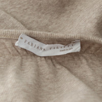 Fabiana Filippi T-Shirt in Nude/Grau