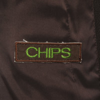 Chips Jas/Mantel Bont in Bruin