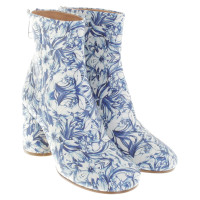 Mm6 By Maison Margiela Ankle boots with a floral pattern