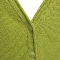 Roeckl Lime groen vest in cashmere