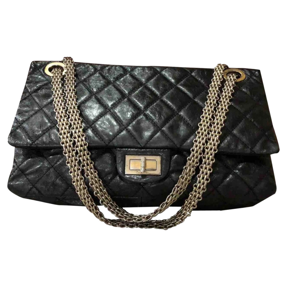 Chanel Flap Bag in Pelle in Nero