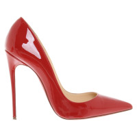 Christian Louboutin Lackleder-Pumps in Rot