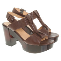 Robert Clergerie Sandals in brown