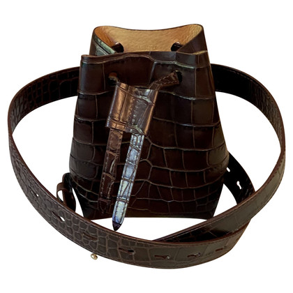 Nanushka  Shoulder bag Leather in Brown