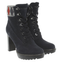 Tommy Hilfiger Ankle boots Leather in Blue