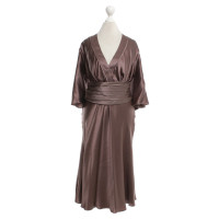 St. Emile Silk dress in brown