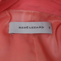René Lezard Dress in coral red