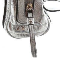 Dolce & Gabbana In pelle clutch in argento
