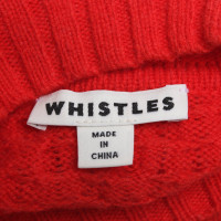 Whistles Maglieria in Lana in Rosso