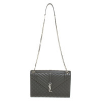 Yves Saint Laurent "Envelope Bag" in grey