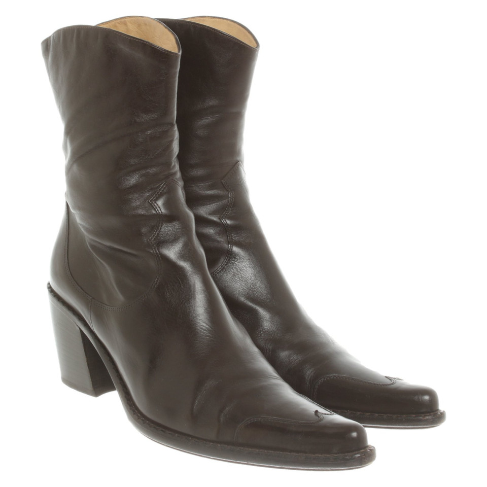 Free Lance Ankle boots Leather in Brown