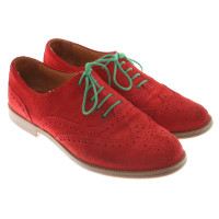 Russell & Bromley Lace-up shoes in red