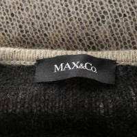 Max & Co Pull en beige / noir