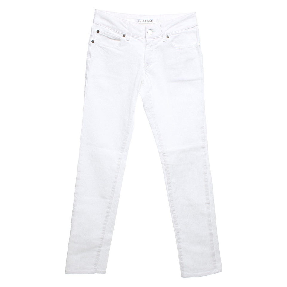 Gianfranco Ferré Jeans aus Baumwolle in Weiß