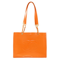 Chanel Shopper in Orange