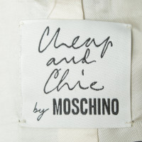 Moschino Cheap And Chic Giacca di pelle con frange