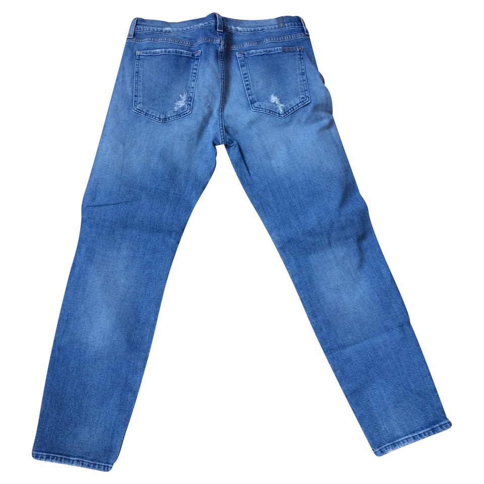7 For All Mankind Jeans aus Baumwolle in Blau