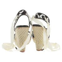 Diane Von Furstenberg sandali con zeppa