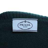 Prada Knitted sweater in green