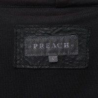 Preach Jacke/Mantel aus Leder in Schwarz