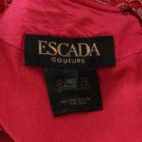 Escada Hand-embroidered silk dress