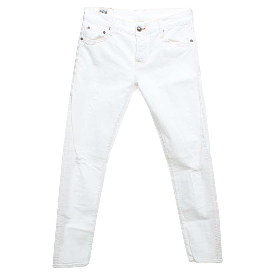 Htc Los Angeles Jeans in bianco