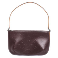 Louis Vuitton Handtasche aus Leder in Bordeaux