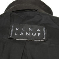 Rena Lange Short-sleeved linen blazers