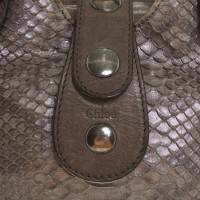 Chloé Handtasche aus Pythonleder
