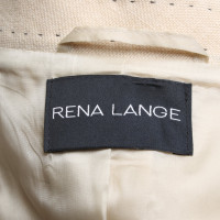 Rena Lange Blazer en beige / noir