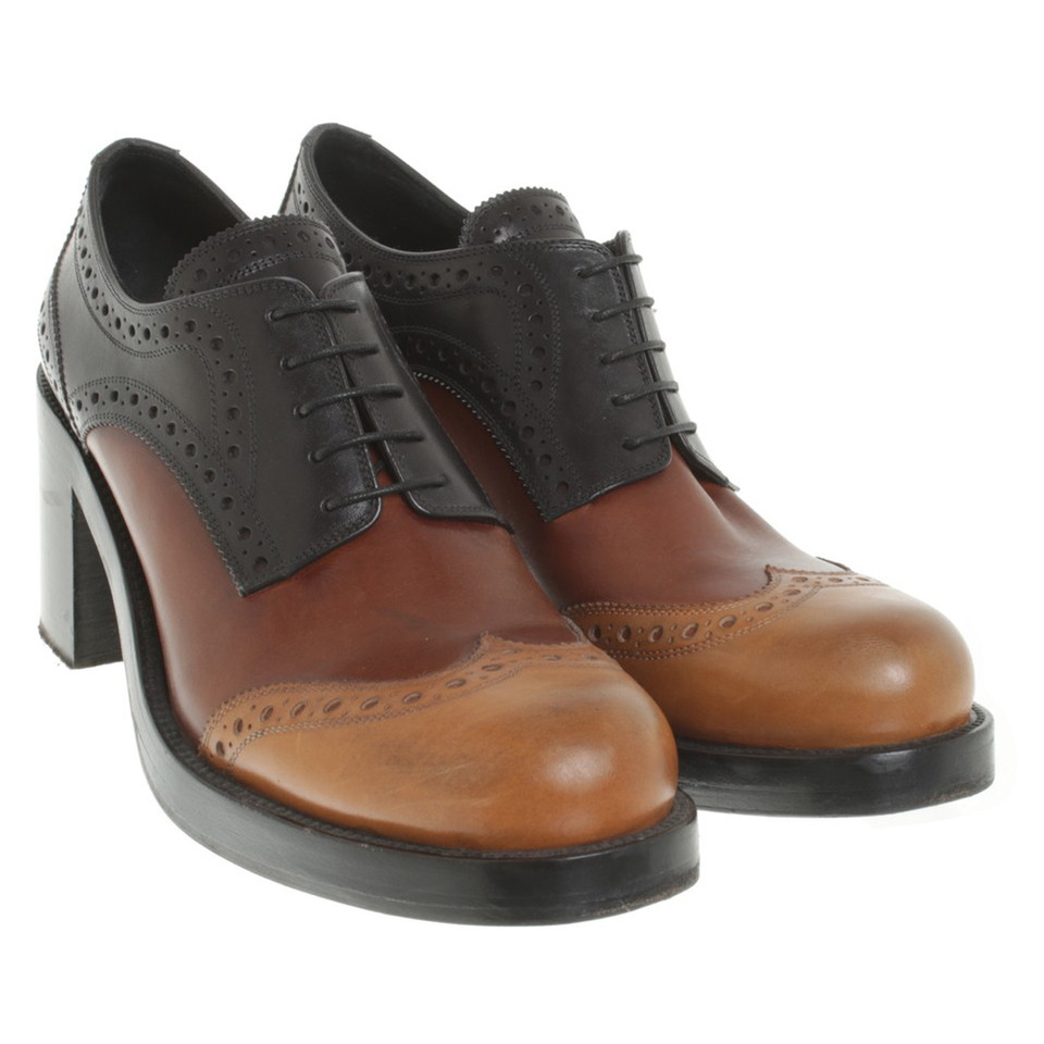 Miu Miu Pinettes en cuir