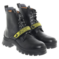 Dsquared2 Bottines en Cuir en Noir