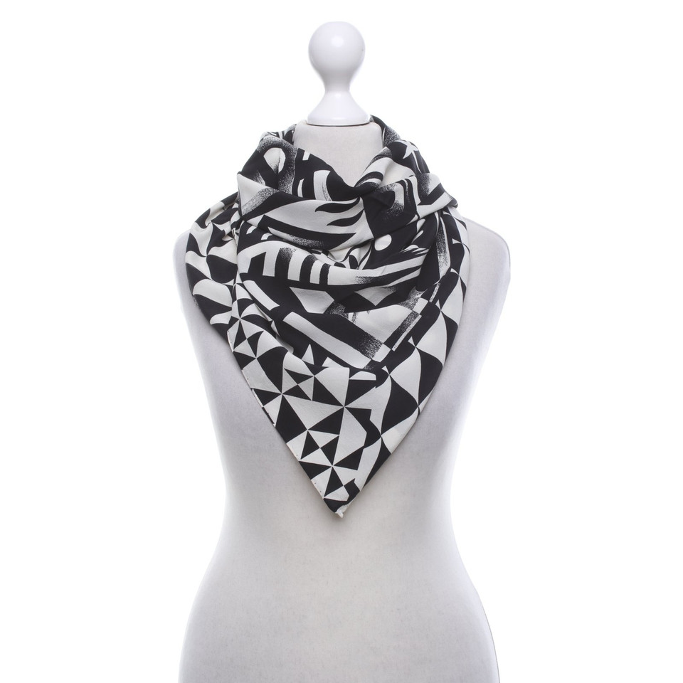 Escada Doek met grafische print