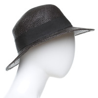 Stella McCartney Straw hat in black