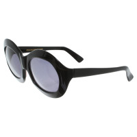 Cutler & Gross Round sunglasses in black