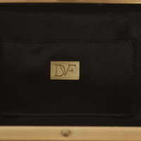 Diane Von Furstenberg Boîte clutch avec gaufrage de reptile