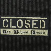 Closed Blazer with striped pattern