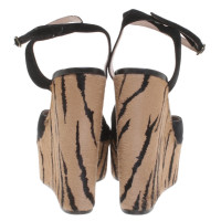 Chloé Sandals with fur trim