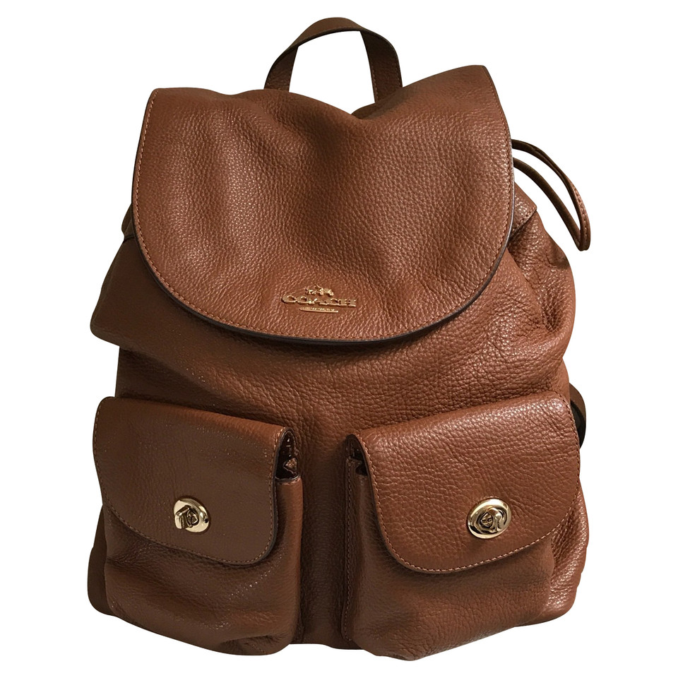 Coach Leather backpack