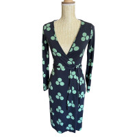 Diane Von Furstenberg Robe en Soie en Noir