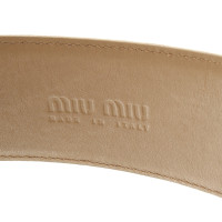 Miu Miu riem patent leather