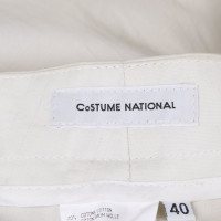 Costume National Suit in Cream