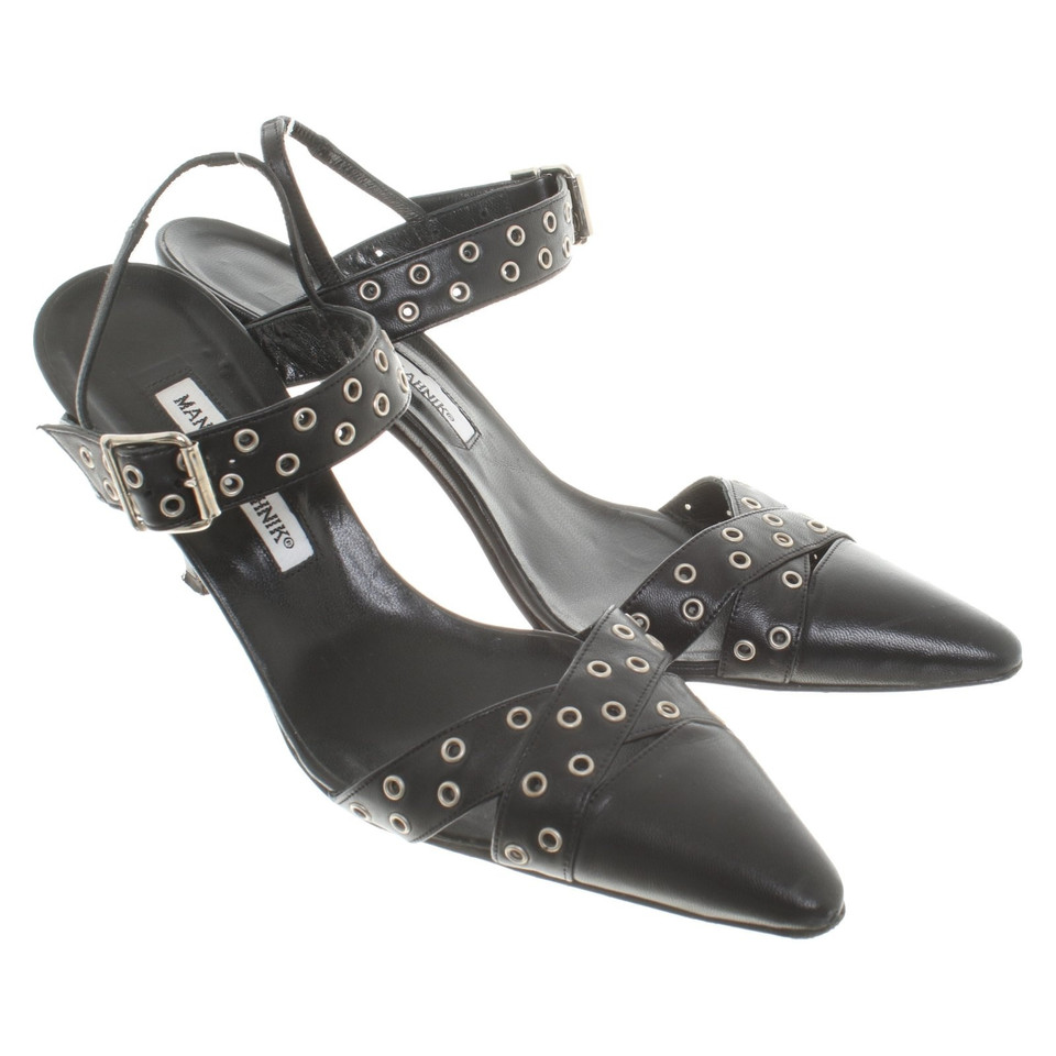 Manolo Blahnik pumps en noir