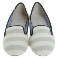 Charles Philip Shanghai Loafers with stripe pattern