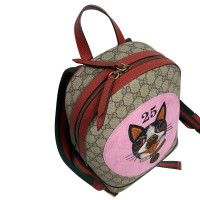 Gucci Rucksack aus Canvas in Beige