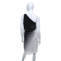 Halston Heritage Dress in black and white